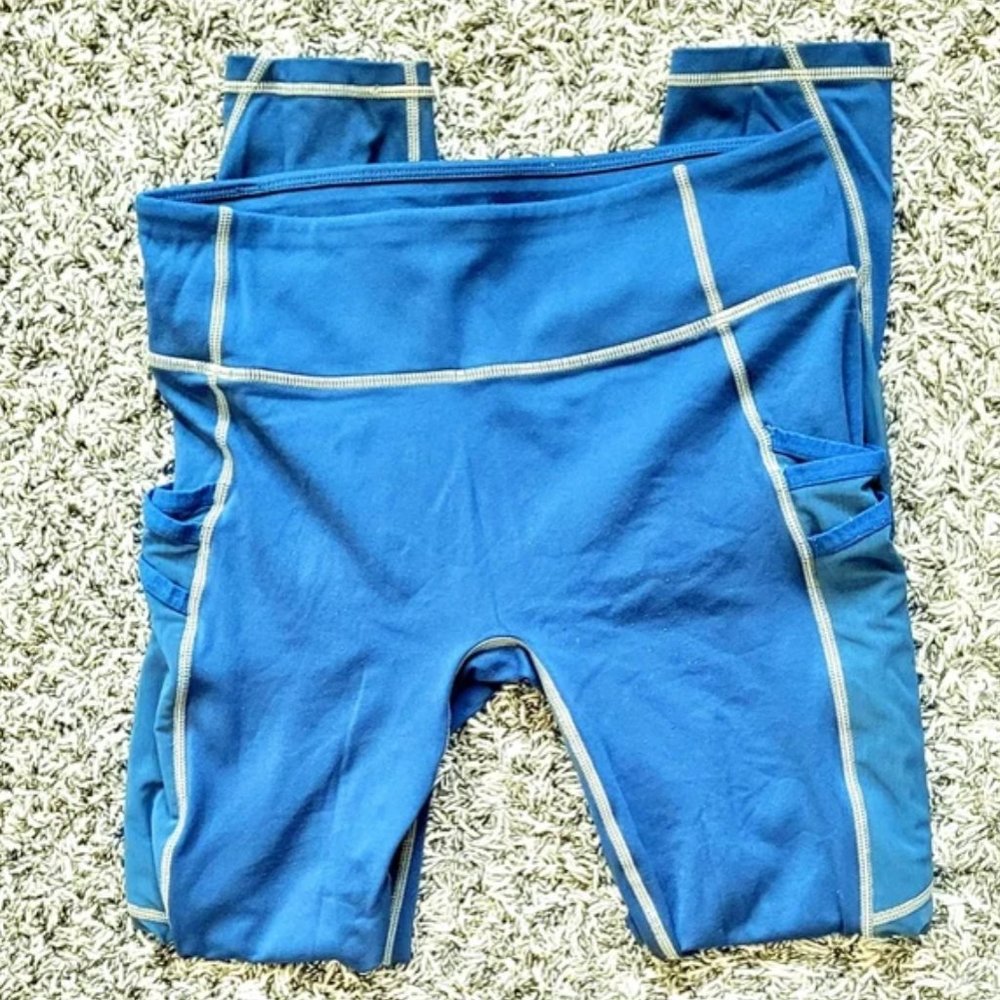 Teal Jeggings